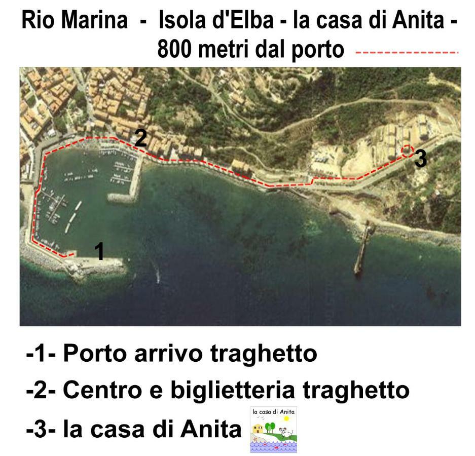 la casa di anita Villa Rio Marina Esterno foto
